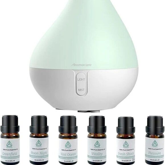 Aromacare Essential Oil Diffuser - "Aromatherapy Diffusers for Essential… - Picture 1 of 8